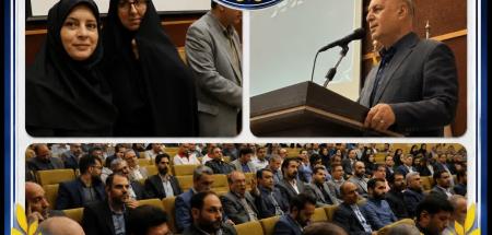 تقدیر فرماندار و تجلیل از کارمند نمونه اداره ورزش و جوانان اسلامشهر در آیین روز کارمند